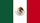 Bandera de México usada para cambiar el idioma del siti